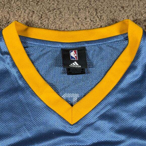 Adidas Denver Nuggets Allen Iverson #3 Jersey Men's Size 2XL NBA Basketball - Picture 7 of 8